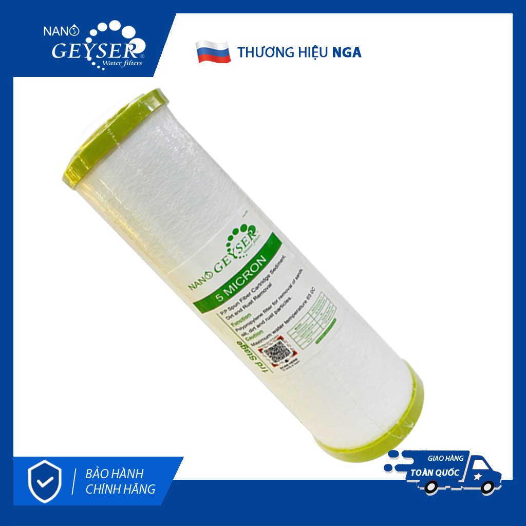 Lõi lọc số 1 – 5PP Micron