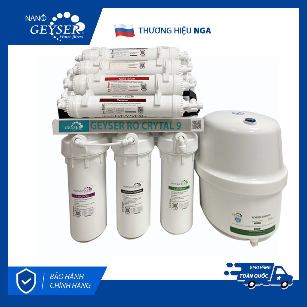Máy lọc nước Geyser RO Crytal 9