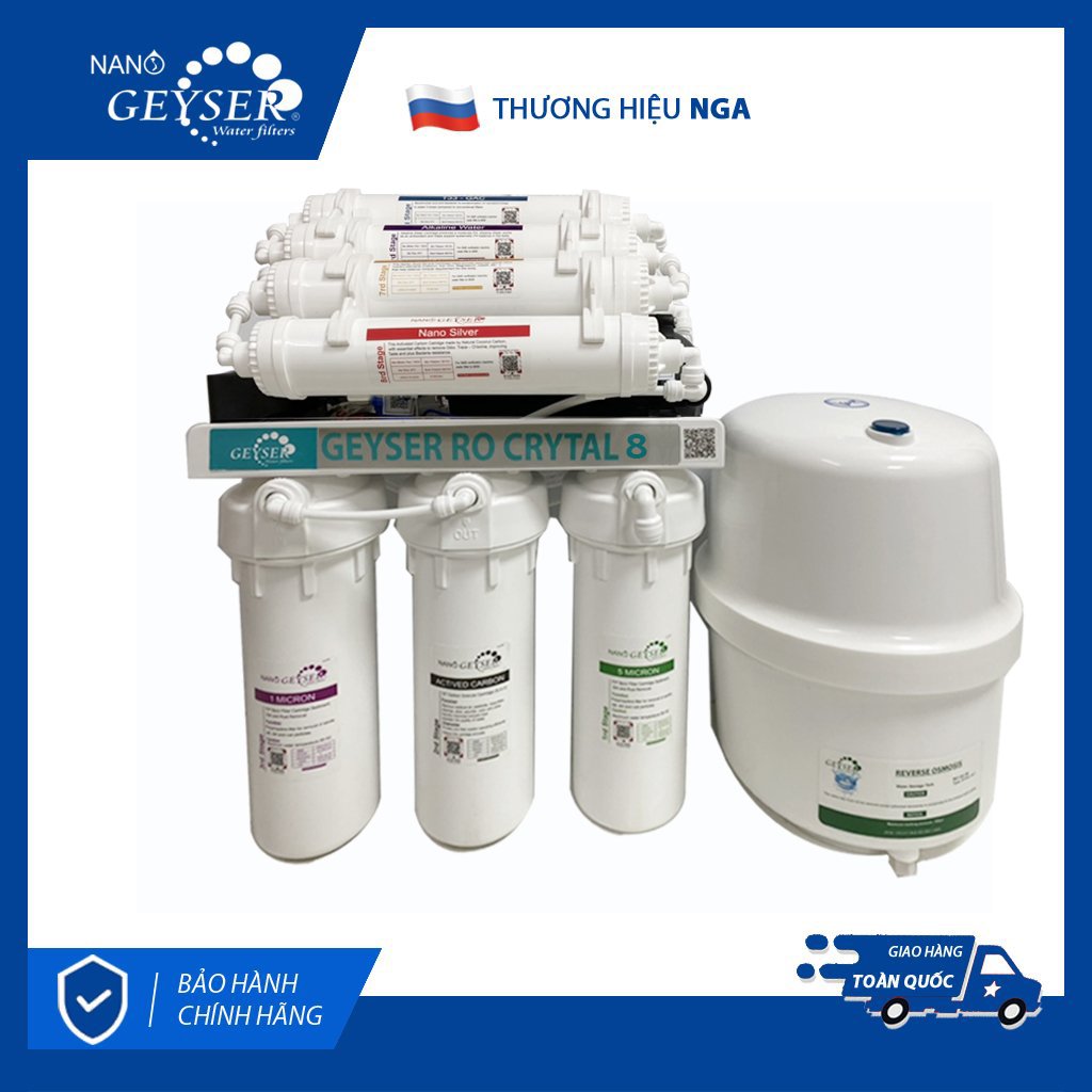 Máy lọc nước Geyser RO Crytal 8