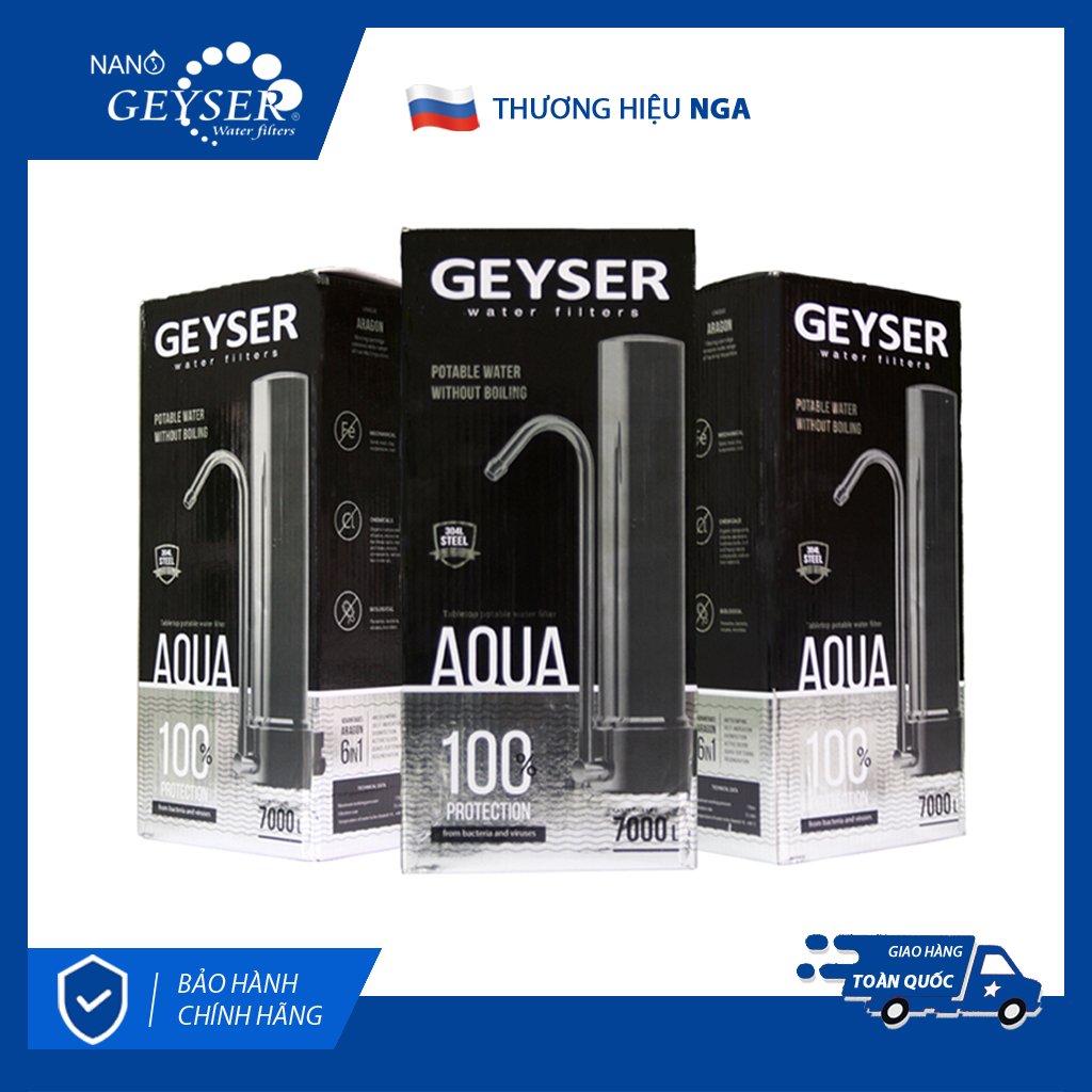 Máy lọc nước gắn vòi Geyser Aqua