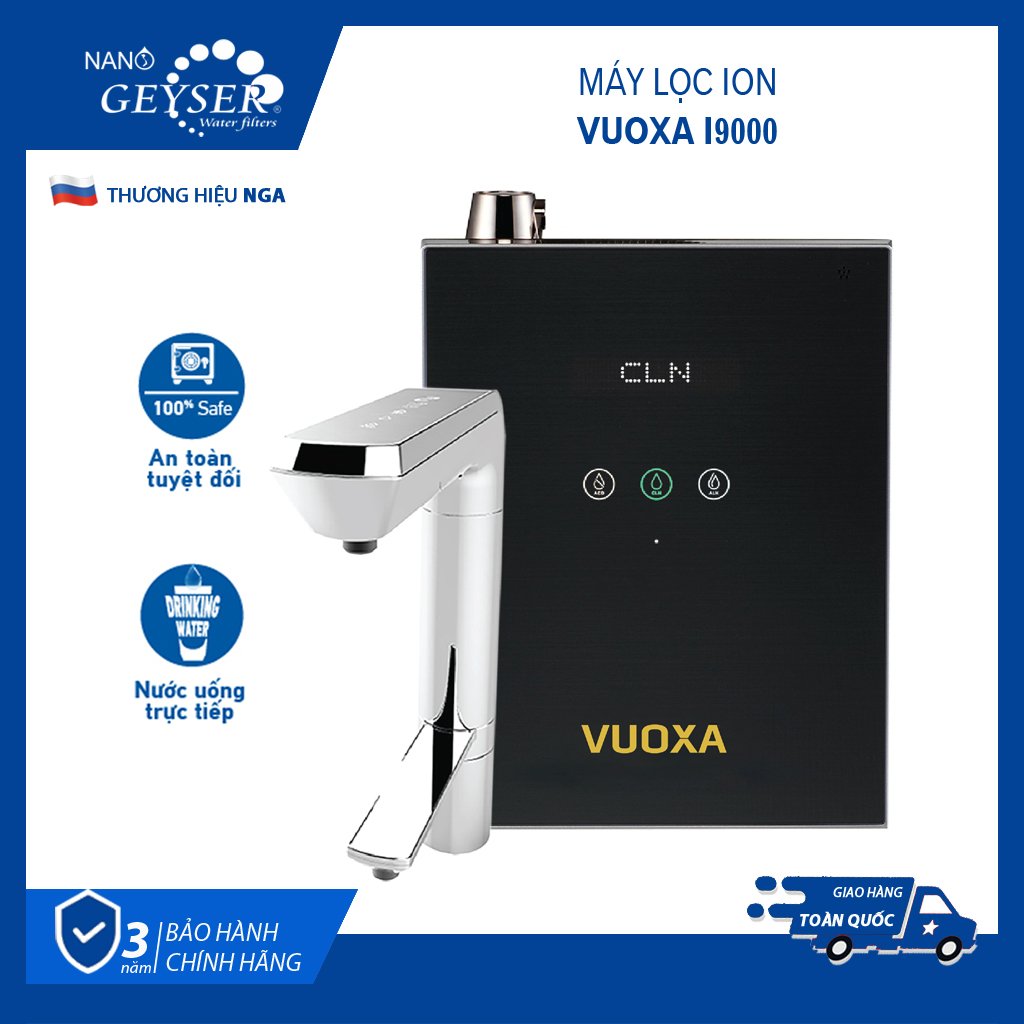 Máy lọc nước ion kiềm điện giải Vuoxa i9000